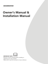 Midea MDDP50 Owner's manual