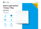 TP-LINK tp-link Tapo S210 1 Gang 1 Way Smart Light Switch Owner's manual
