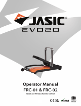 Jasic FRC-02 EVO 2.0 Wired and Wireless Remote Control Owner's manual