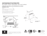 GE Appliances GDT630PGR Plastic Interior Dishwasher Owner's manual