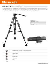 E-Image E-IMAGE EI7050AA Video Tripod System Owner's manual