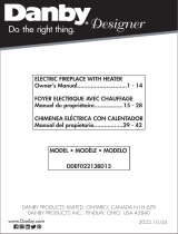 Danby DDEF02213BD13 Owner's manual