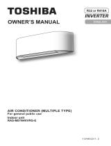 Toshiba RAS-M07N4KVRG-E Owner's manual