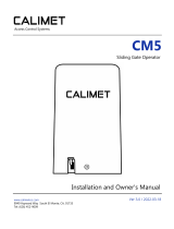 Calimet CM5 HD Owner's manual