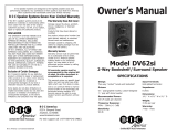 BIC DV62si Owner's manual