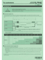 Alpine S2-A120M Owner's manual