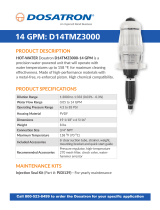 dosatron D14TMZ3000 Owner's manual