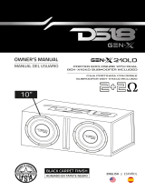 DS18 GEN-X210LD Owner's manual
