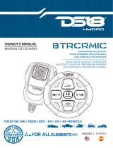 DS18 BTRCRMIC Owner's manual