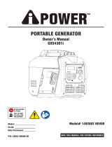 A-iPower A-IPOWER GXS4301i Inverter Generator Owner's manual