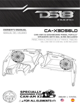 DS18 CA-X3DS6LD Owner's manual