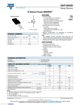 Vishay D Series Power MOSFET Owner's manual