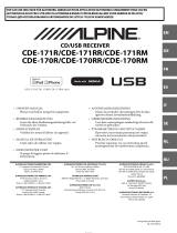 Alpine CDE-171R Owner's manual