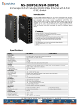 ICP NSM-208PSE-24V User manual