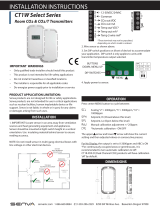 senva CT1W Select Series Owner's manual