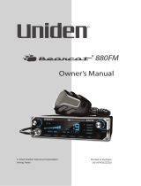 Uniden Bearcat 880FM Owner's manual