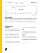 Cyrus Stream-XR Owner's manual