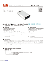 Mean Well RSP-500 Series Owner's manual