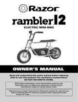 Razor R15128710 Owner's manual