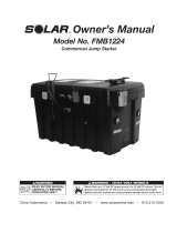 Solar FMB1224 Owner's manual