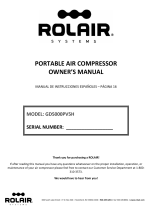 Rolair GD5000PV5H Owner's manual