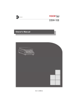 VISIONTechShop DSW-100RS Owner's manual