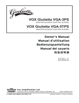 Vox VGA-3PS Owner's manual