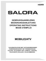 Salora MOBILE24TV Owner's manual
