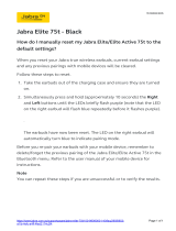 Jabra Elite 75t User guide