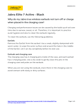 Jabra Elite 7 Active Black in Ear Bluetooth Earbuds User guide