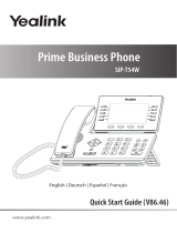 Yealink SIP-T54W User guide