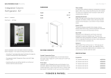 Fisher & Paykel RS3084SL1 User guide