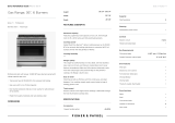 Fisher & Paykel RGV3-366-N User guide