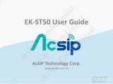 AcSiP EK-ST50 User guide