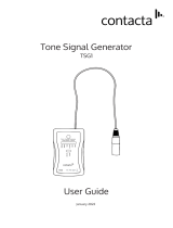 Contacta TSG1 User guide
