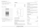 Fisher & Paykel E442BRXFD5 User guide