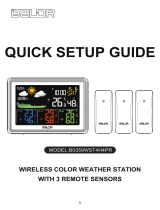 BALDRB0359WST4H4PR Wireless Color Weather Station