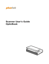 Plustek OpticBook 4800 Book Scanner A4 1200 x 1200 DPI USB Books User guide