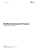 RealWear Development Program Software User guide