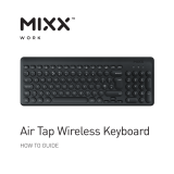 MIXX Air Tap Wireless Keyboard User guide