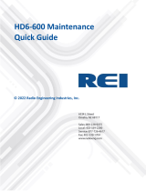 REI HD6-600 User guide