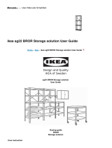 IKEA sg22 BROR Storage solution User guide