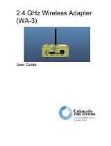 Colorado time systems WA-3 User guide