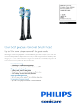 Philips HX9042/33 Sonicare C3 Premium Plaque Defence Interchangeable Sonic Toothbrush Heads User guide
