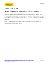 Jabra Talk 25 SE User guide