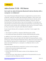 Jabra Evolve 75 SE User guide