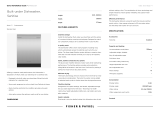 Fisher & Paykel DW60UD6X User guide