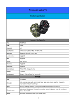 Smart Watches T6 User guide