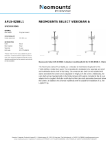 Neomounts afls-825bl1 User guide