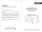 ROCKPALS 1300W Portable Power Station User guide